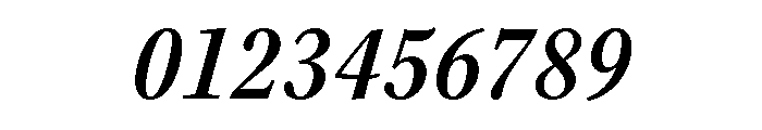 Kepler 3 Condensed Semibold Italic Font OTHER CHARS