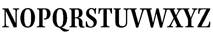 Kepler 3 Condensed Semibold Font UPPERCASE