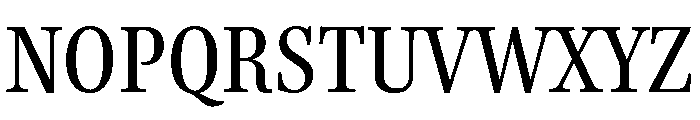 Kepler 3 Condensed Font UPPERCASE