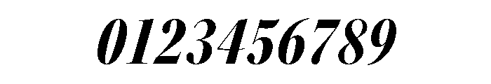 Kepler 3 Display Condensed Black Italic Font OTHER CHARS