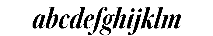 Kepler 3 Display Condensed Bold Italic FONT