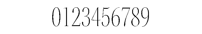 Kepler 3 Display Condensed Extra Light Font OTHER CHARS