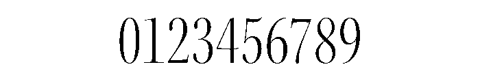 Kepler 3 Display Condensed Light Font OTHER CHARS