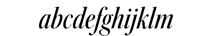 Kepler 3 Display Condensed Medium Italic FONT