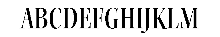 Kepler 3 Display Condensed Medium Font UPPERCASE