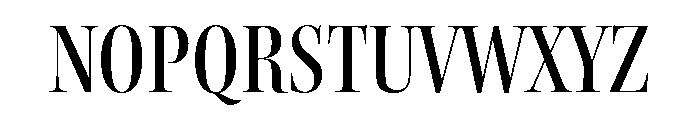 Kepler 3 Display Condensed Medium Font UPPERCASE