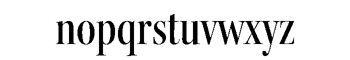 Kepler 3 Display Condensed Medium Font LOWERCASE