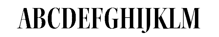 Kepler 3 Display Condensed Semibold Font UPPERCASE