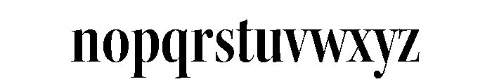 Kepler 3 Display Condensed Semibold Font LOWERCASE