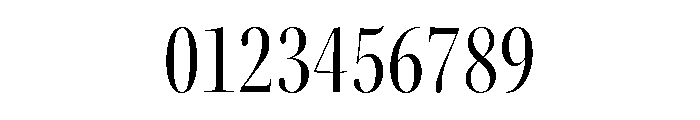 Kepler 3 Display Condensed Font OTHER CHARS