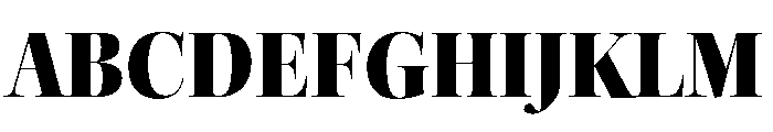 Kepler 3 Display Extra Black Font UPPERCASE