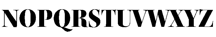 Kepler 3 Display Extra Black Font UPPERCASE