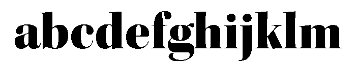 Kepler 3 Display Extra Black FONT