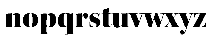 Kepler 3 Display Extra Black Font LOWERCASE