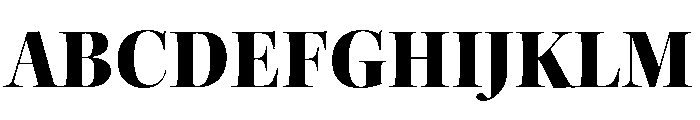 Kepler 3 Display Extra Bold Font UPPERCASE