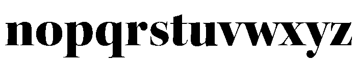 Kepler 3 Display Extra Bold Font LOWERCASE