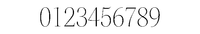 Kepler 3 Display Extra Light Font OTHER CHARS