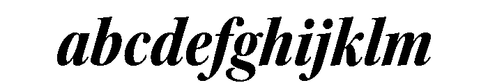 Kepler 3 Subhead Condensed Black Italic FONT