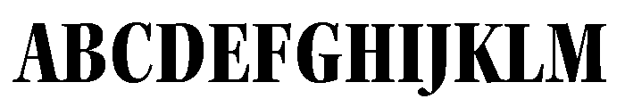 Kepler 3 Subhead Condensed Black Font UPPERCASE