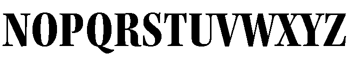 Kepler 3 Subhead Condensed Black Font UPPERCASE