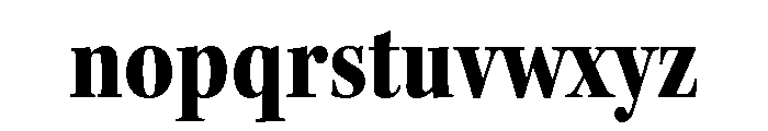 Kepler 3 Subhead Condensed Black Font LOWERCASE