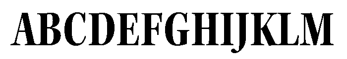 Kepler 3 Subhead Condensed Bold Font UPPERCASE