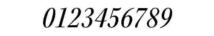 Kepler 3 Subhead Condensed Medium Italic Font OTHER CHARS