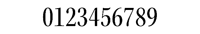 Kepler 3 Subhead Condensed Font OTHER CHARS
