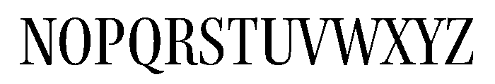 Kepler 3 Subhead Condensed Font UPPERCASE