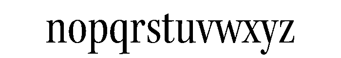 Kepler 3 Subhead Condensed Font LOWERCASE