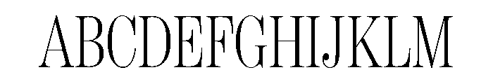 Kepler 3 Variable Light Font UPPERCASE