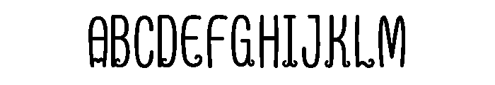 KEEP SHINING Regular Font UPPERCASE