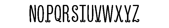 KEEP SHINING Regular Font UPPERCASE