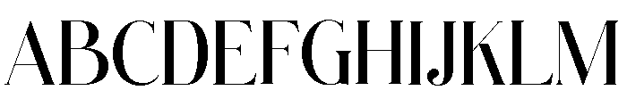 KENNA Font UPPERCASE