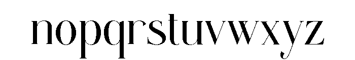 KENNA Font LOWERCASE