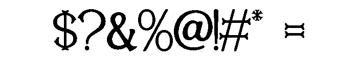 KENVIEL-Book Font OTHER CHARS