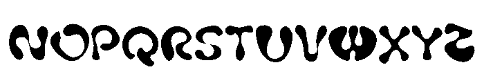 KERGO Regular Font UPPERCASE
