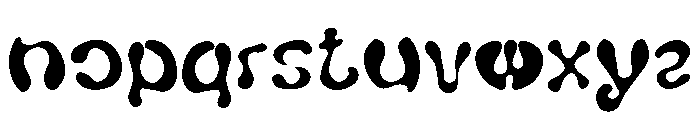 KERGO Regular Font LOWERCASE