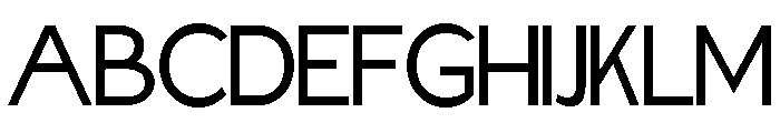 Keager Regular Font UPPERCASE