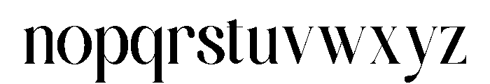 Kealuna Regular Font LOWERCASE