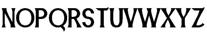 Kebayoran Font UPPERCASE