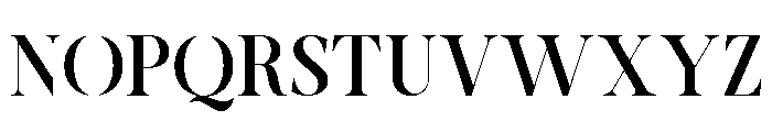 Keenan Aure Regular Font UPPERCASE