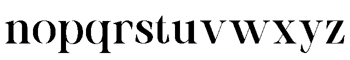 Keenan Aure Regular Font LOWERCASE