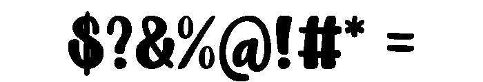 Keep Funky Font OTHER CHARS