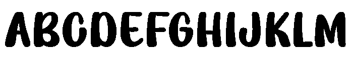 Keep Funky Font UPPERCASE
