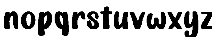Keep Funky Font LOWERCASE