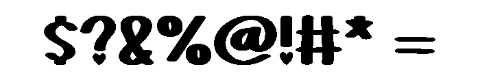 Keep Smile Regular Font OTHER CHARS