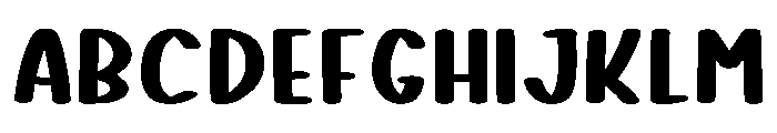 Keep Smile Regular Font UPPERCASE