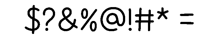 Keep Warm Regular Font OTHER CHARS