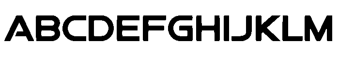 Kegatron Font UPPERCASE